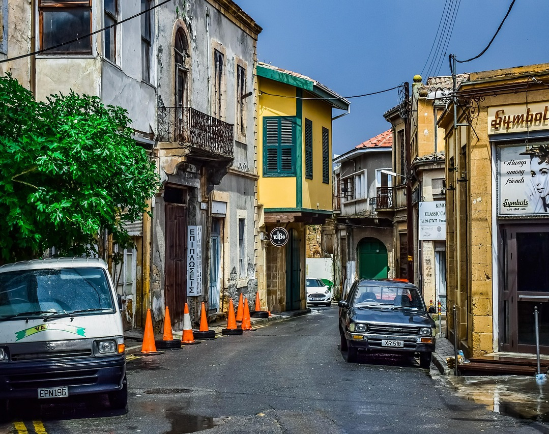 Cyprus nightlife street
